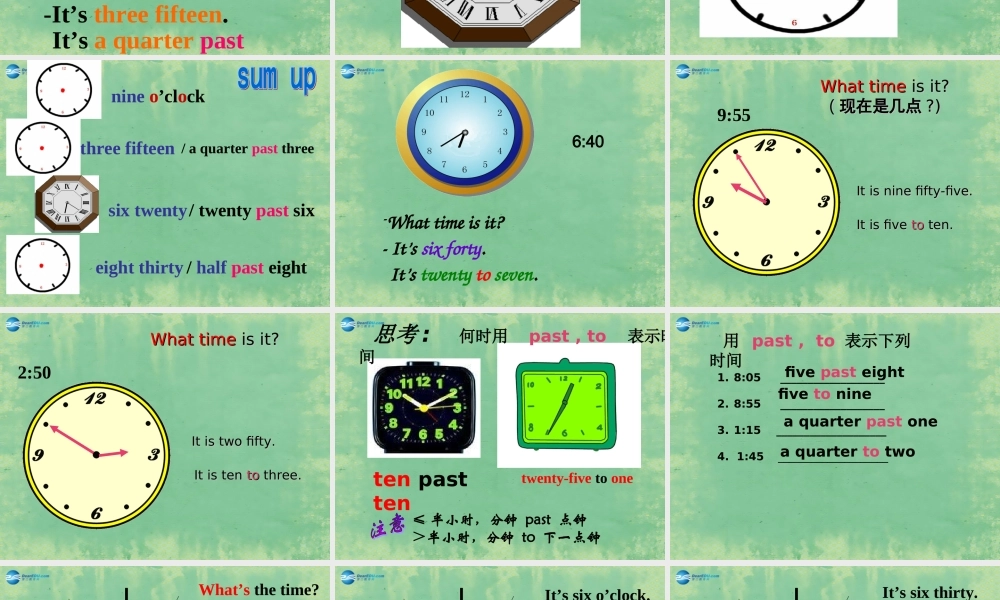 七年级英语上册 Module 5 My school day Unit 1 I love history课件 （新版）外研版 (2).ppt