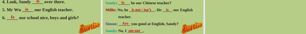 七年级英语上册 Unit 1 This is me Grammar课件 .ppt