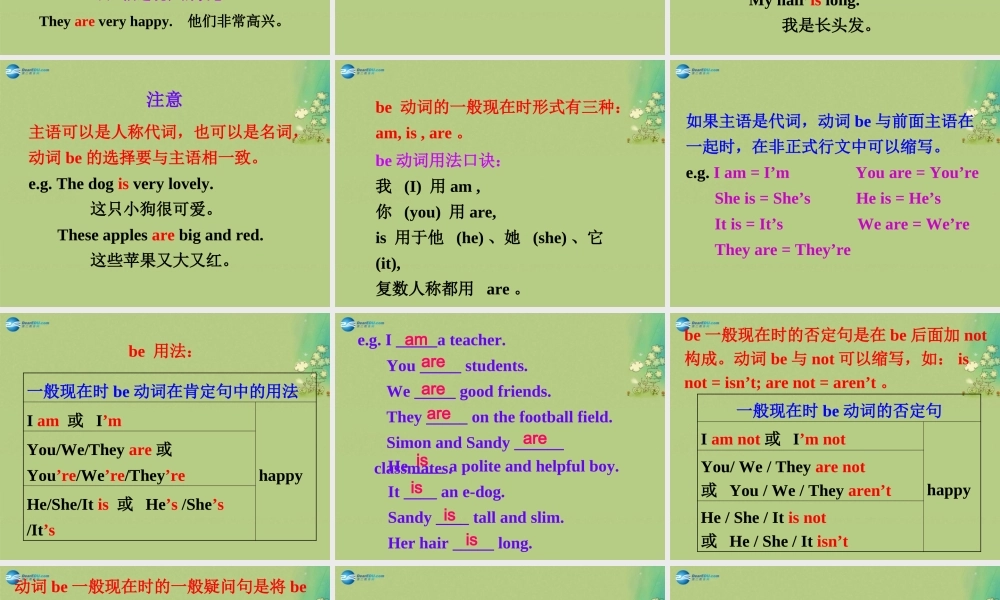 七年级英语上册 Unit 1 This is me！Grammar课件（1）.ppt