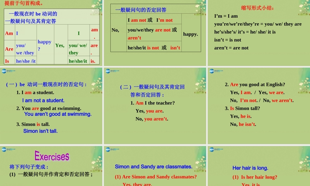 七年级英语上册 Unit 1 This is me！Grammar课件（1）.ppt