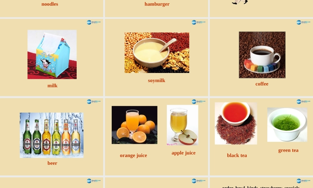 七年级英语上册 Unit 2 I’d like some noodles Section B（3a-Self check）课件 .ppt