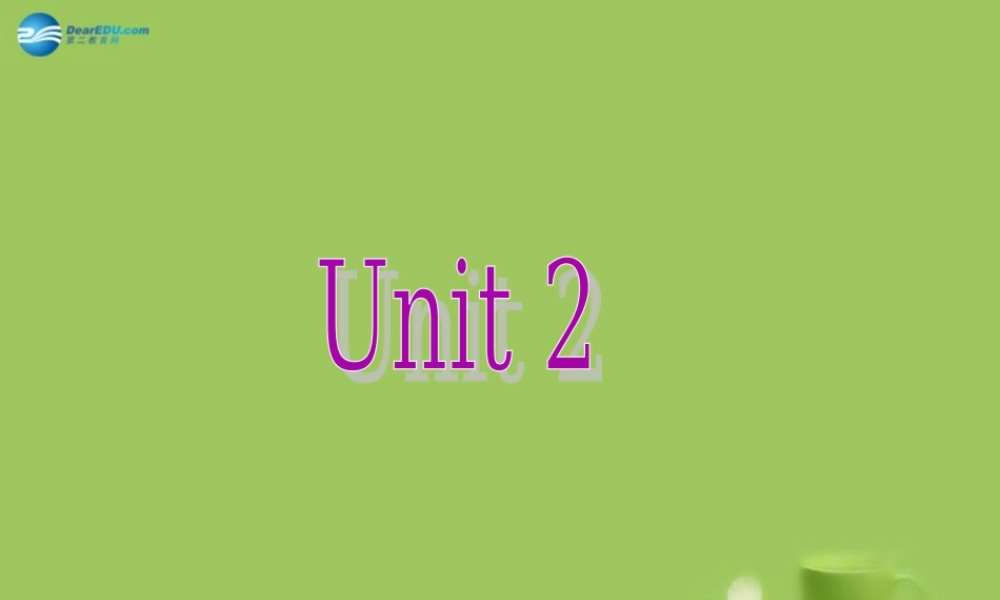 七年级英语上册 Unit 2 Let’s play sports！Welcome to the unit课件 .ppt