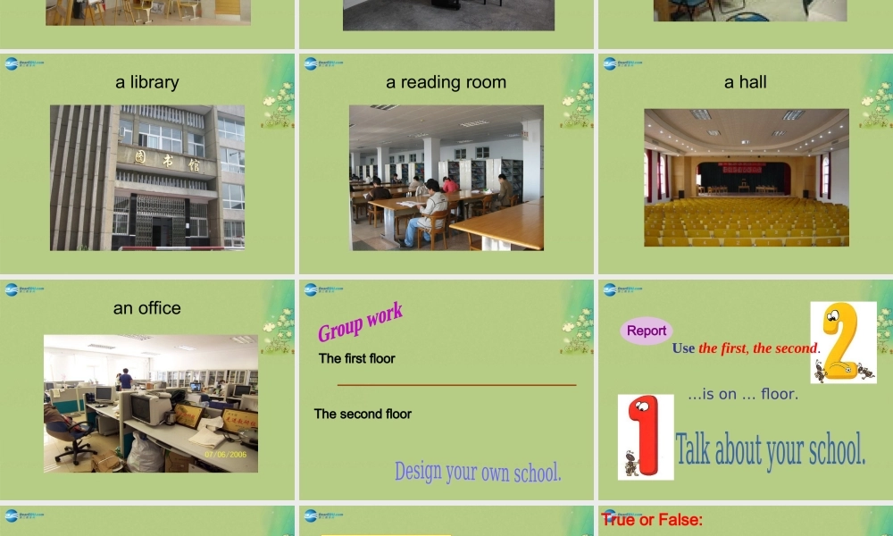 七年级英语上册 Unit 3 Welcome to our school Reading 1课件 .ppt