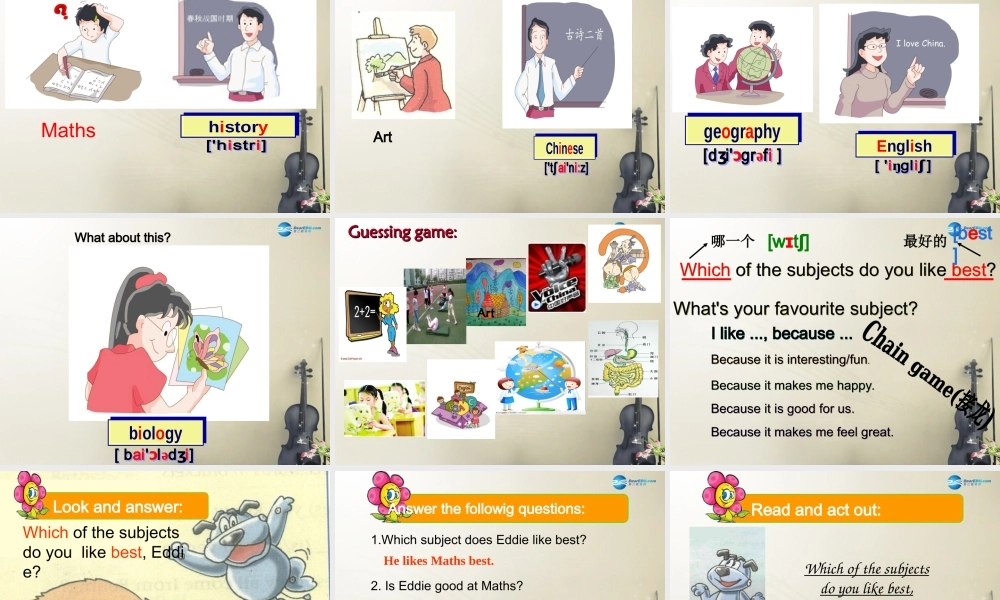 七年级英语上册 Unit 3 Welcome to our school Welcome to the unit课件3 .ppt