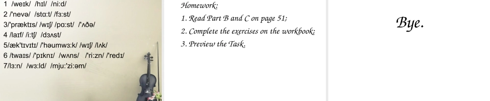 七年级英语上册 Unit 4 My day Study skills课件 .ppt