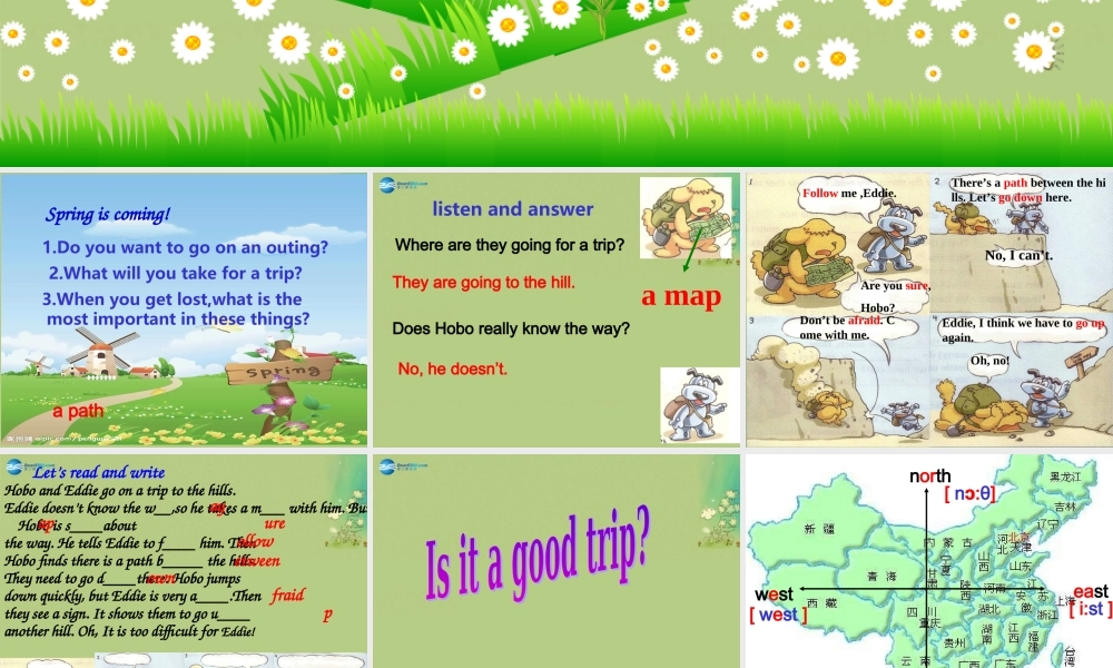 七年级英语上册 Unit 4 My day welcome课件 .ppt