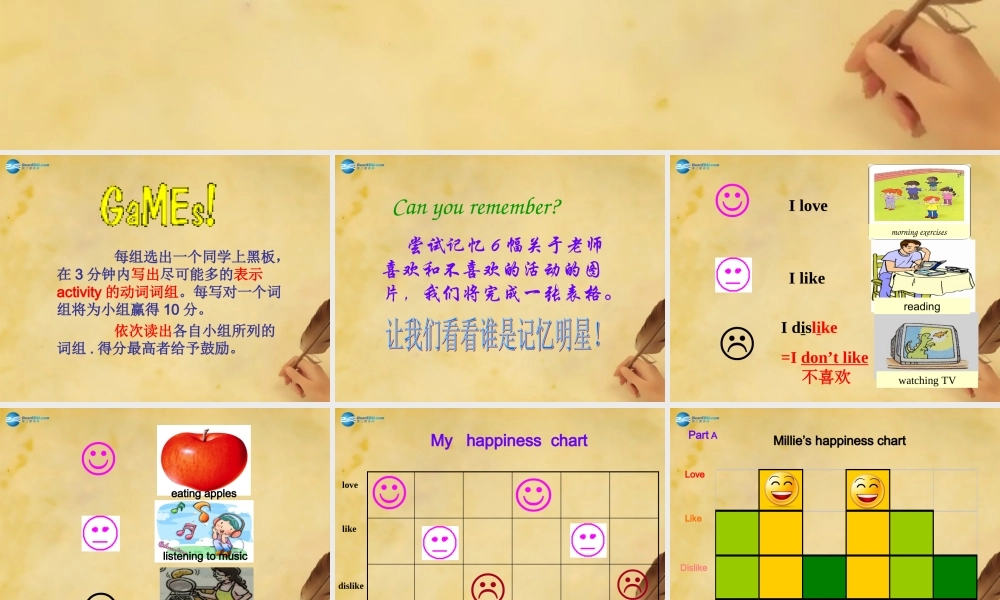 七年级英语上册 Unit 4 My day Task（2）课件 .ppt