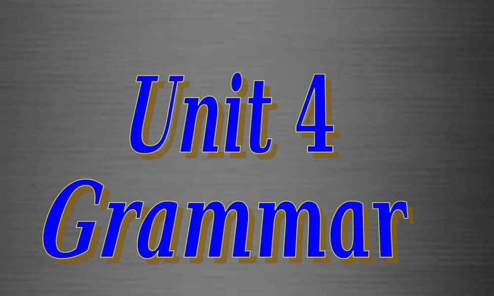 七年级英语上册 Unit 4《My day Grammar》课件1 .ppt