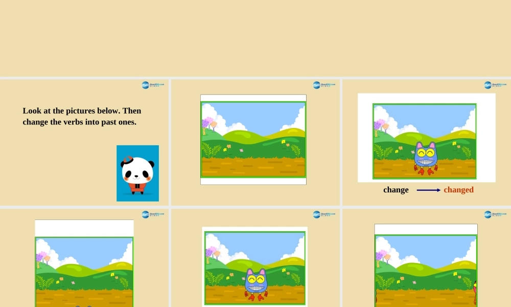 七年级英语上册 Unit 4 What did you do last weekend？Section A Period 2(3a-3b)课件 .ppt