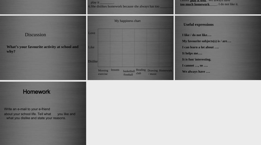 七年级英语上册 Unit 4《My day Main task》课件 .ppt