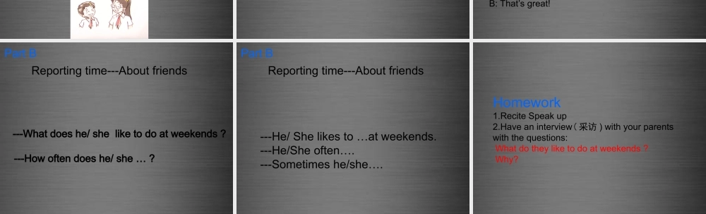 七年级英语上册 Unit 4《My day Integrated skills》课件3 .ppt