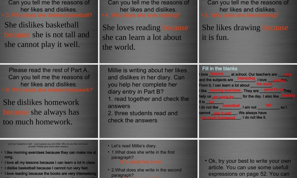 七年级英语上册 Unit 4《My day Task》课件2 .ppt