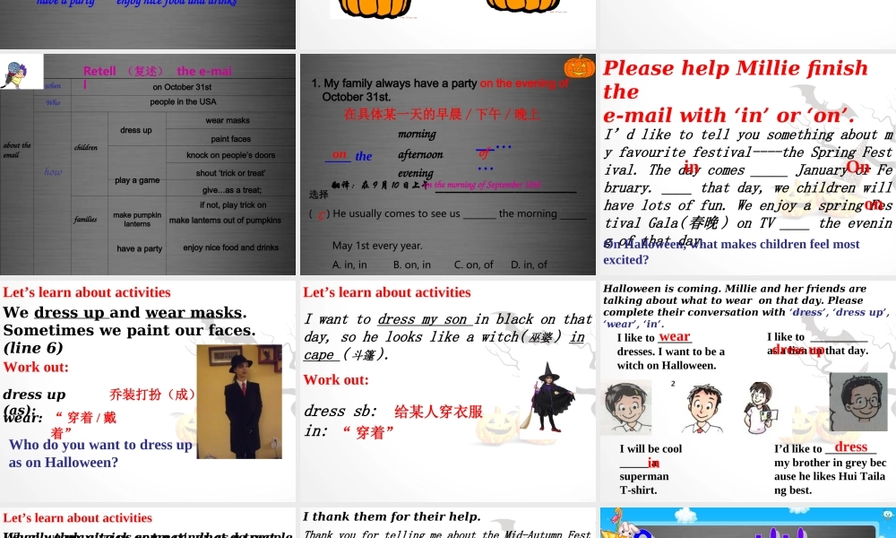 七年级英语上册 Unit 5《Let’s celebrate Reading 2》课件2 .ppt