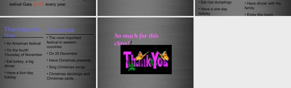 七年级英语上册 Unit 5《Let’s celebrate Task》课件2 .ppt