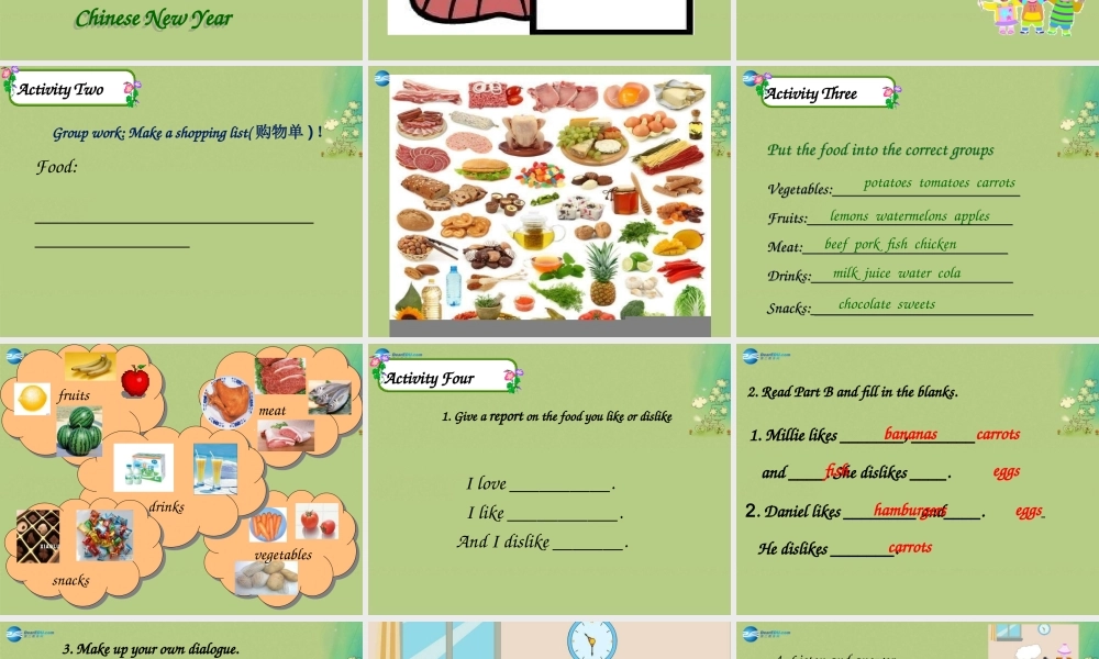 七年级英语上册 Unit 6 Food and lifestyle课件 .ppt