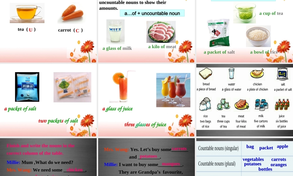 七年级英语上册 Unit 6《Food and lifestyle Grammar》课件1 .ppt