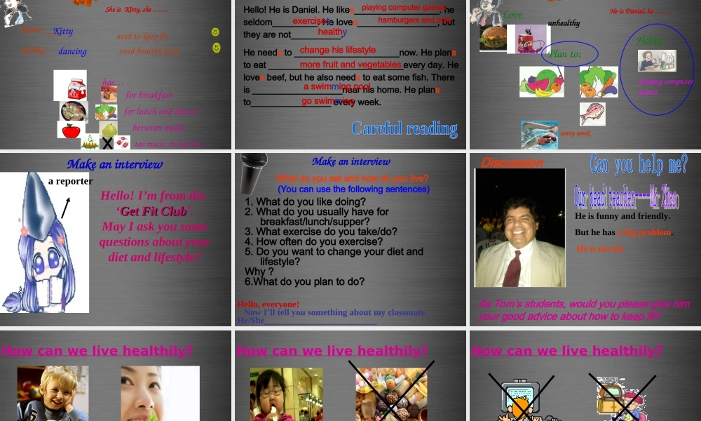 七年级英语上册 Unit 6《Food and lifestyle Reading 1》课件3 .ppt