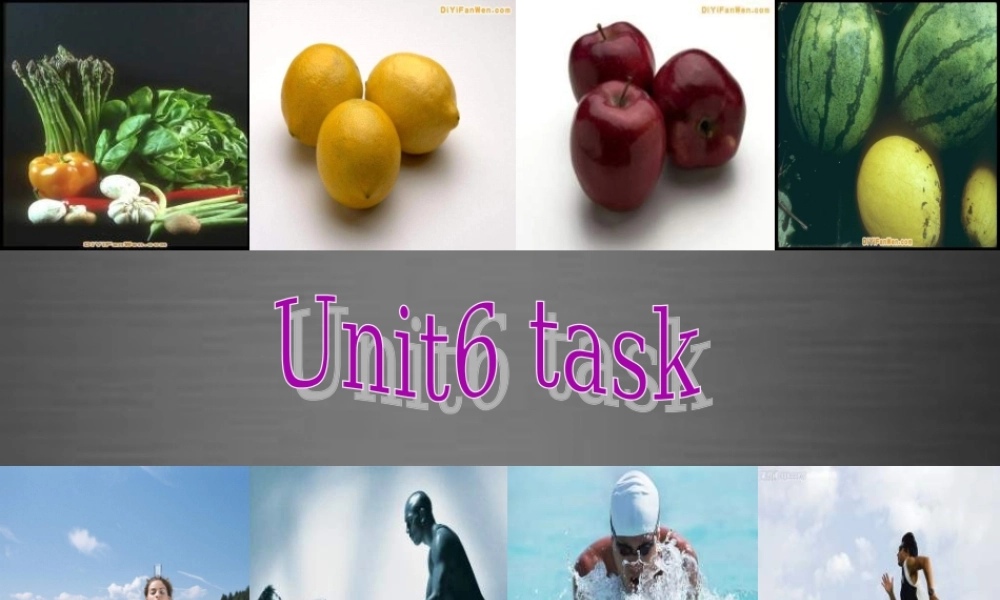 七年级英语上册 Unit 6《Food and lifestyle task》课件2 .ppt