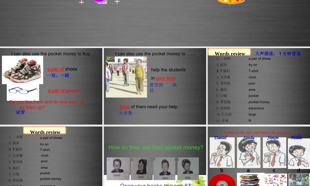 七年级英语上册 Unit 7《Shopping Integrated Skills》公开课课件 .ppt