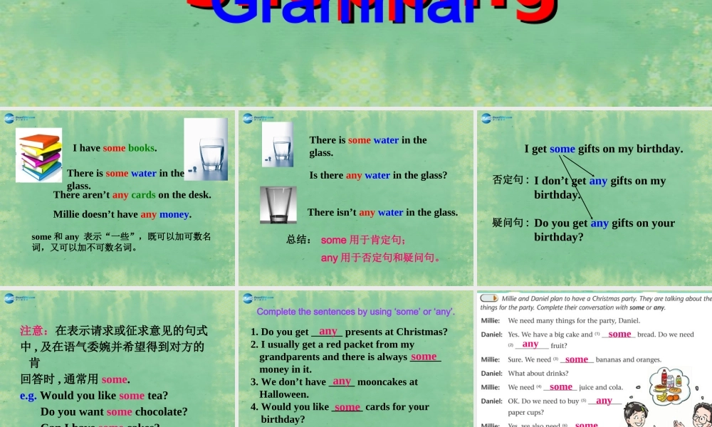 七年级英语上册 Unit 7 Shopping Grammer课件 .ppt