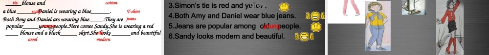 七年级英语上册 Unit 8《Fashion Reading》课件 .ppt