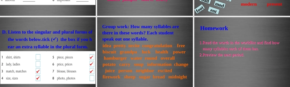 七年级英语上册 Unit 8《Fashion Study skills》课件3 .ppt