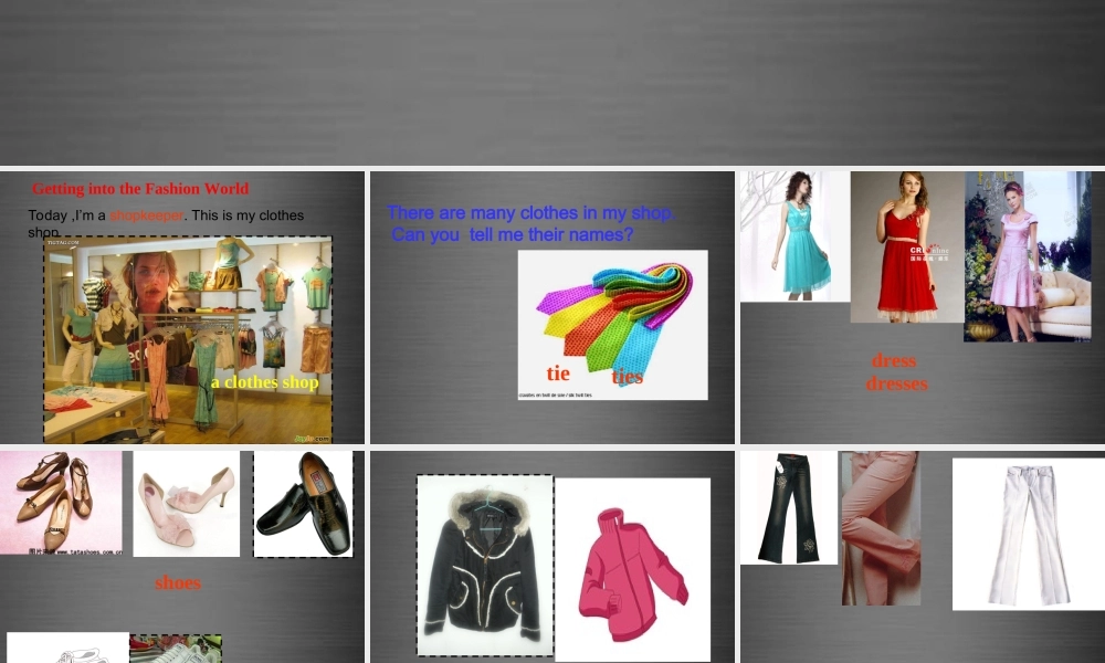 七年级英语上册 Unit 8《Fashion welcome to the unit》课件6 .ppt