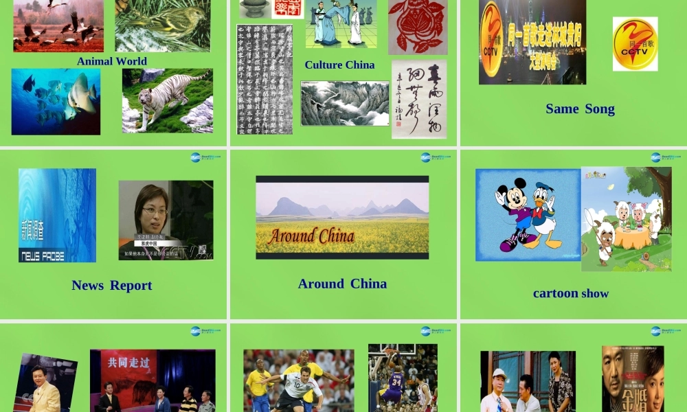七年级英语下册 Unit 1 Do you want to watch a game show？SectionA（1a-1c）课件 .ppt