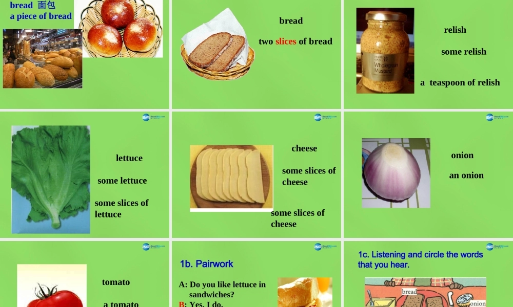 七年级英语下册 Unit 4 How do you make a banana milk shake？SectionB（1a-1e）课件 .ppt