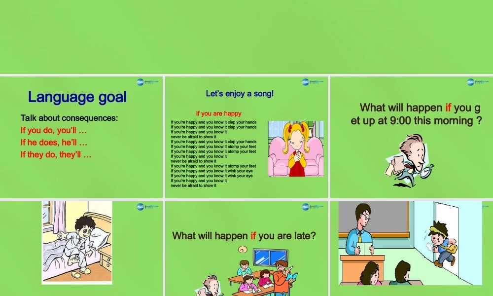 七年级英语下册 Unit 6 If you go to the party, you’ll have a great timeSectionA（2a-2c）课件 .ppt