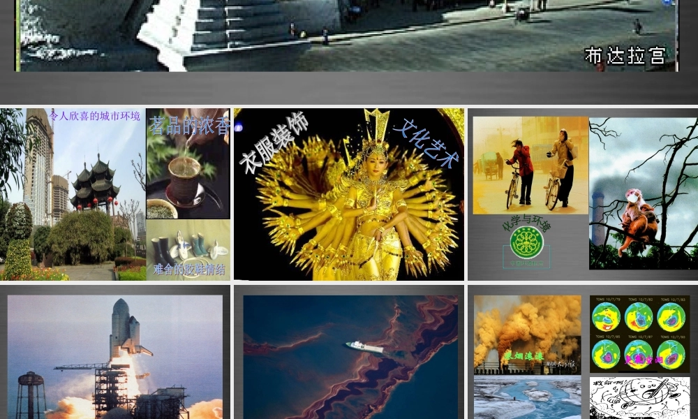 人教初中化学九上《0绪言 化学使世界变得更加绚丽多彩课件 （新版）新人教版.ppt