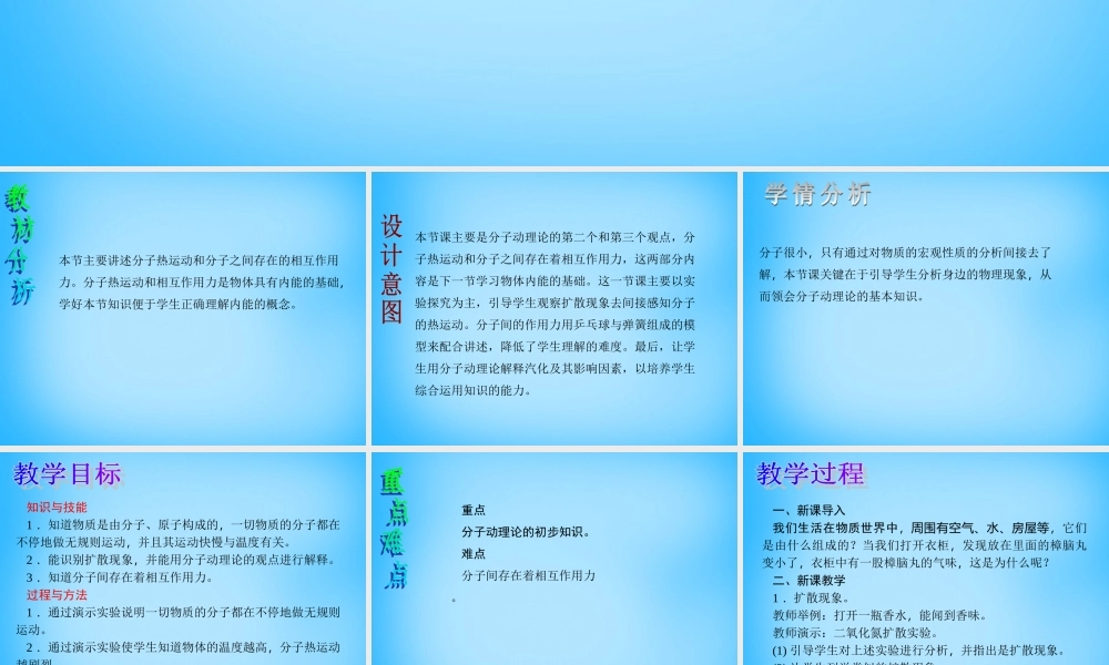 人教初中化学九上《0绪言 化学使世界变得更加绚丽多彩教学课件.ppt