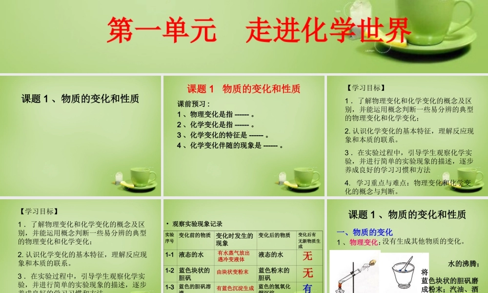 人教初中化学九上《1课题1物质的变化和性质》PPT课件 (12).ppt
