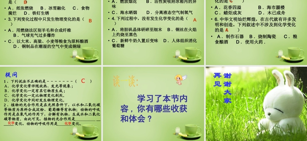 人教初中化学九上《1课题1物质的变化和性质》PPT课件 (12).ppt