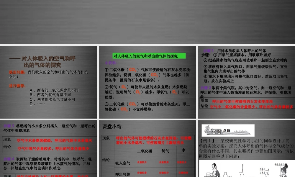 人教初中化学九上《1课题2化学是一门以实验为基础的科学》PPT课件 (2).ppt