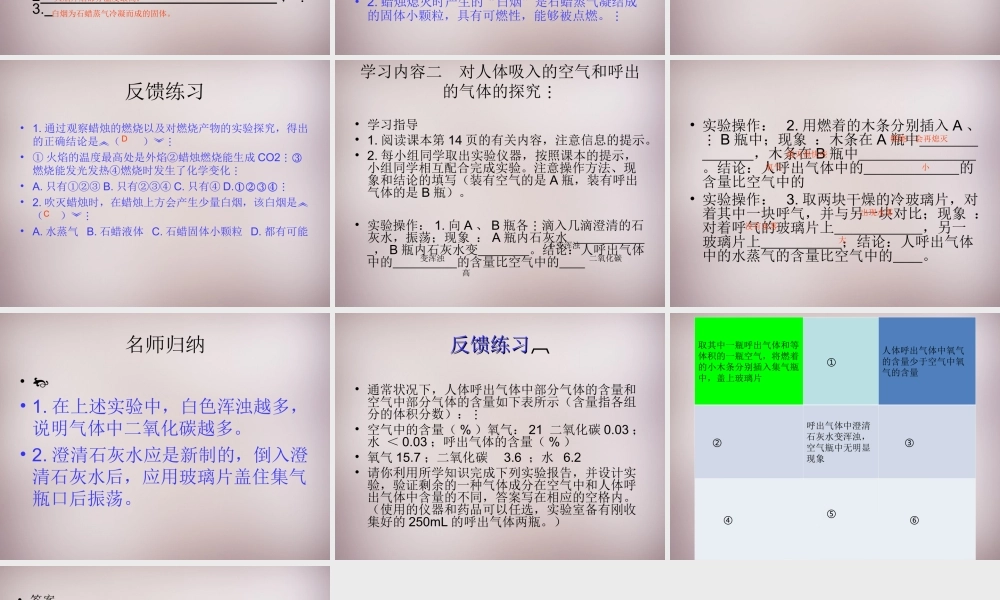 人教初中化学九上《1课题2化学是一门以实验为基础的科学》PPT课件 (7).ppt