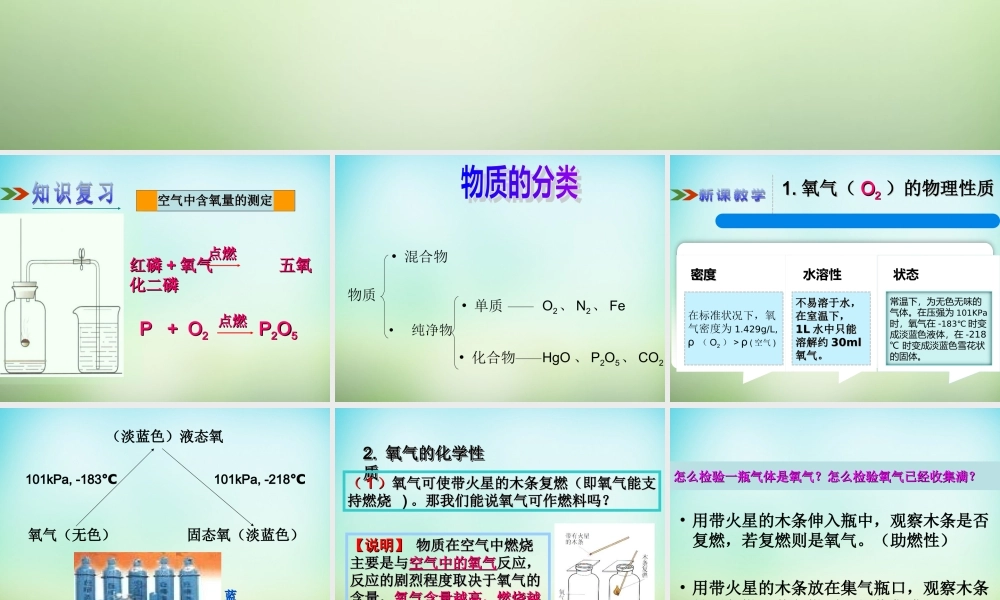 人教初中化学九上《2课题2氧气》PPT课件 (15).ppt