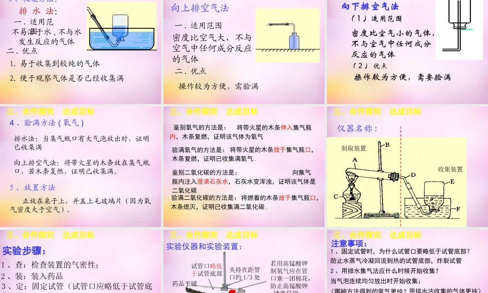 人教初中化学九上《2课题3制取氧气》PPT课件 (6).ppt