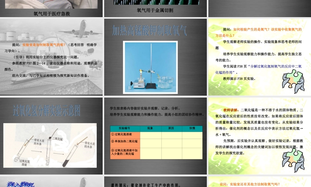 人教初中化学九上《2课题3制取氧气》PPT课件 (7).ppt