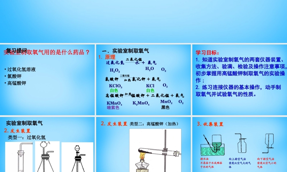 人教初中化学九上《2课题3制取氧气》PPT课件 (13).ppt