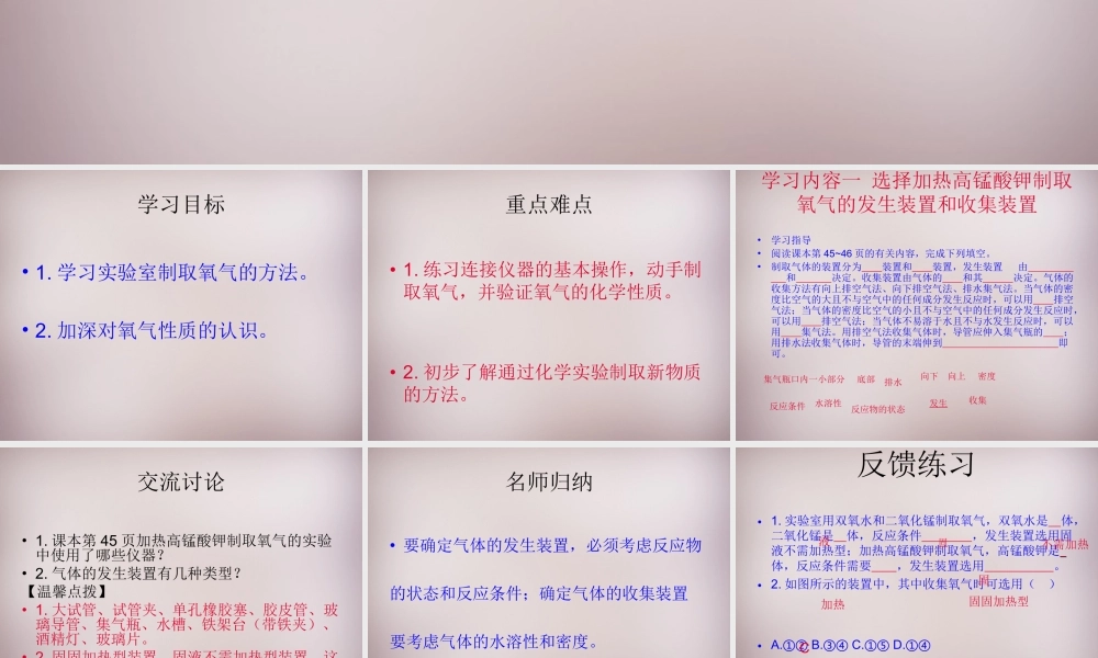 人教初中化学九上《2实验活动1氧气的实验室制取与性质》PPT课件 (5).ppt