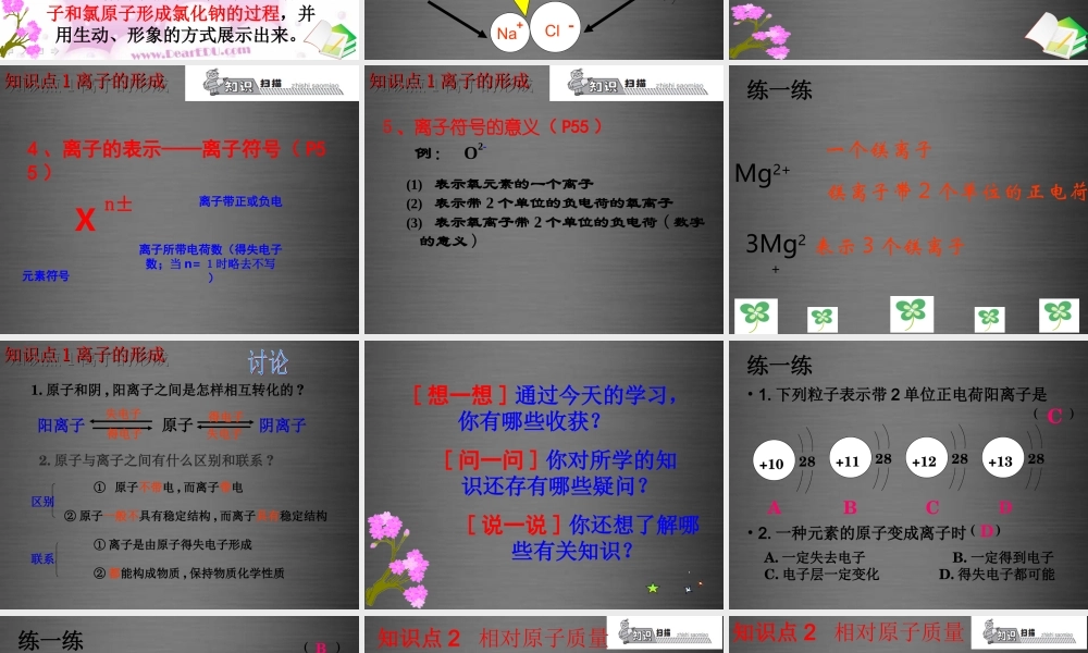 人教初中化学九上《3课题2原子的结构》PPT课件 (2).ppt