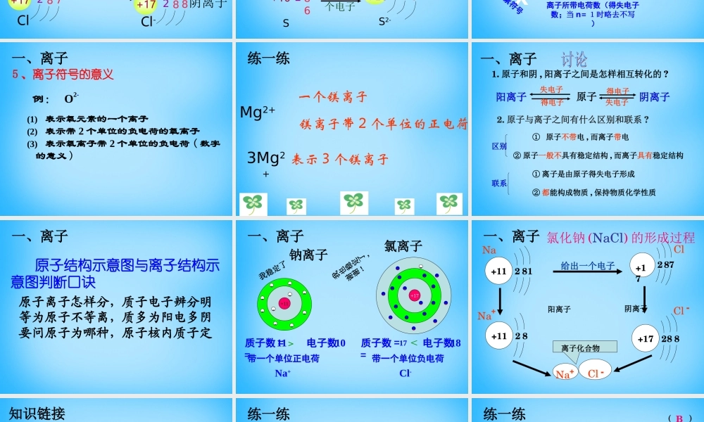 人教初中化学九上《3课题2原子的结构》PPT课件 (23).ppt
