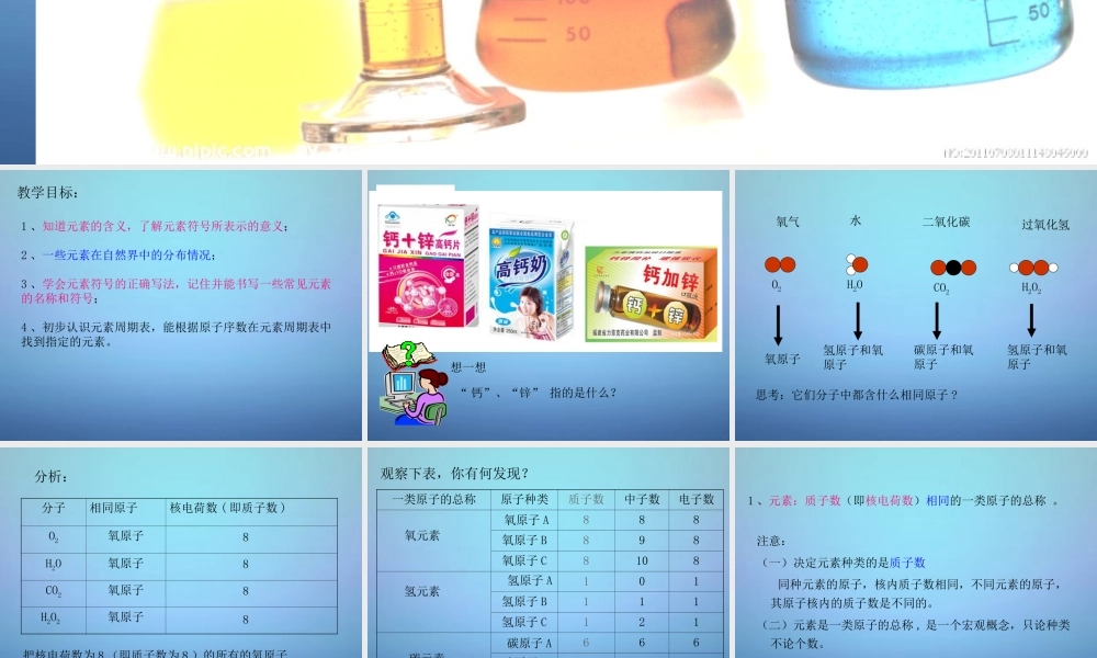 人教初中化学九上《3课题3元素》PPT课件 (12).ppt