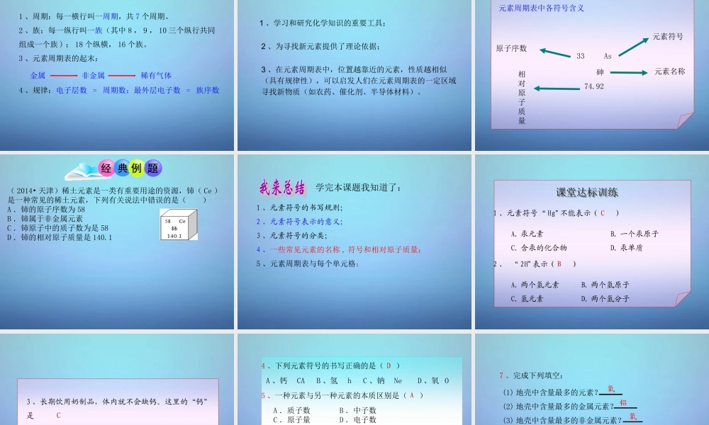 人教初中化学九上《3课题3元素》PPT课件 (13).ppt