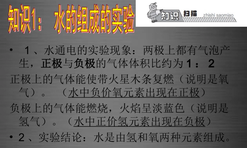 人教初中化学九上《4第四单元自然界的水》PPT课件 (1).ppt