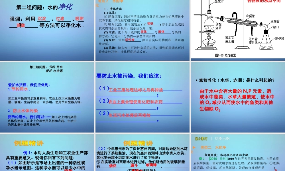 人教初中化学九上《4第四单元自然界的水》PPT课件 (7).ppt