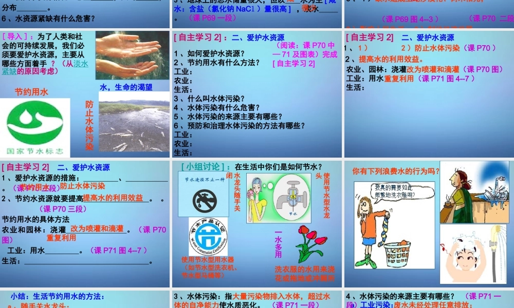 人教初中化学九上《4课题1爱护水资源》PPT课件 (7).ppt
