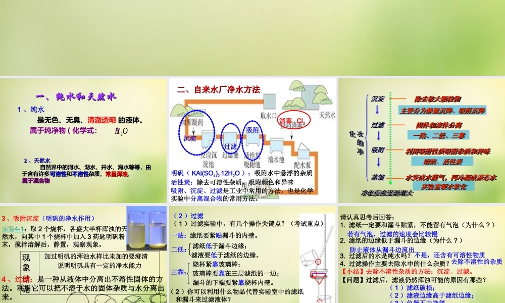人教初中化学九上《4课题2水的净化》PPT课件 (19).ppt