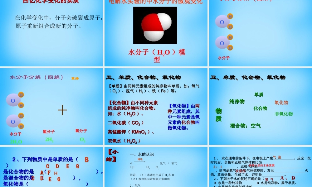人教初中化学九上《4课题3水的组成》PPT课件 (15).ppt